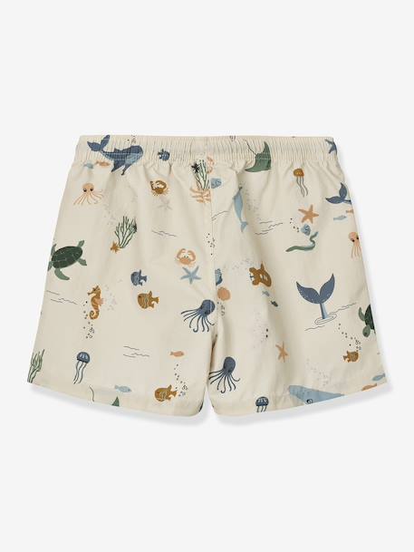 Short de bain imprimé Aiden beige 2 - vertbaudet enfant 