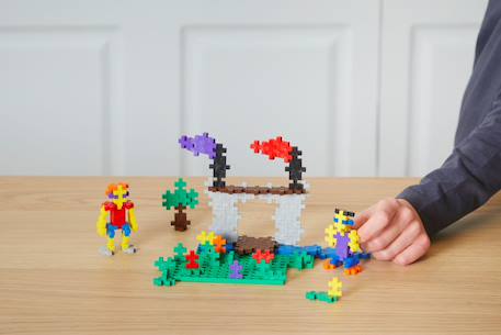 Recharge 600 pcs Plus Plus Arc-en-ciel+Basic+Néon+Pastel+Phosphorescent 8 - vertbaudet enfant 