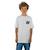 T-shirt  relax fit avec print devant et dos monkey business Blanc/noir/gris 1 - vertbaudet enfant 