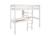 Lit mezzanine avec bureau calvi Blanc 2 - vertbaudet enfant 