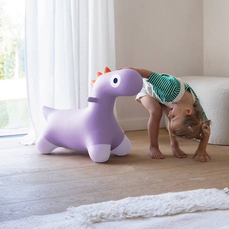 Ballon sauteur hoppi vert jardin Vert+Violet 9 - vertbaudet enfant 