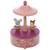 Boîte à musique zoé Rose, violet, gris 1 - vertbaudet enfant 