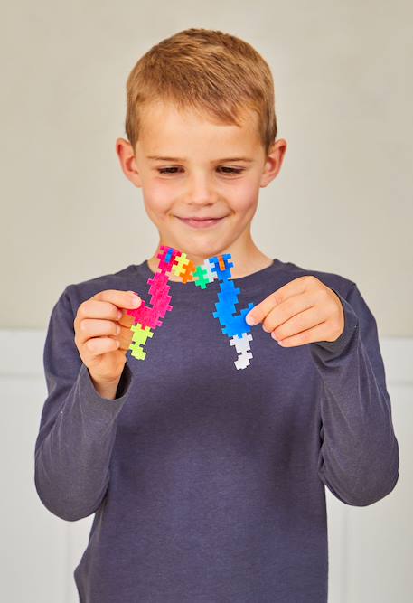 Recharge 600 pcs Plus Plus Arc-en-ciel+Basic+Néon+Pastel+Phosphorescent 12 - vertbaudet enfant 