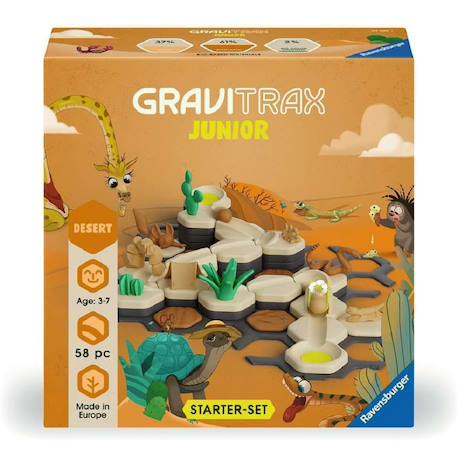 Gravitrax junior starter set - désert Orange 1 - vertbaudet enfant 