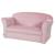 Canapé club en velours doux pour enfant - rembourré en mousse - lil sofa Gris argenté+Rose pastel 7 - vertbaudet enfant 