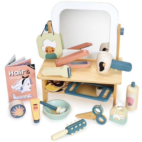 Salon de coiffure Bleu, beige, rose 1 - vertbaudet enfant 