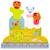 Puzzle magnétique lama Blanc 2 - vertbaudet enfant 