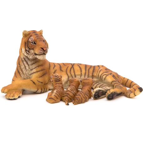 Figurine tigresse couchée allaitant Marron 5 - vertbaudet enfant 