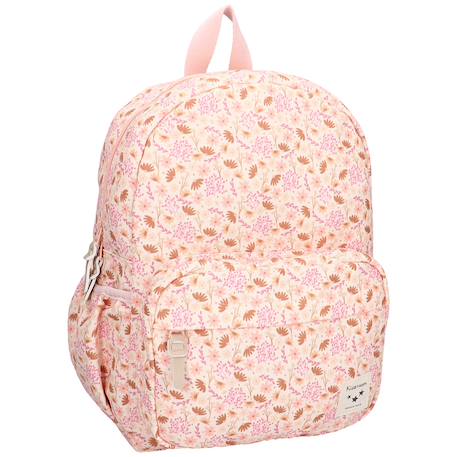 Sac à dos enfant enchanted memories floral rose (36 cm) Rose, marron 2 - vertbaudet enfant 