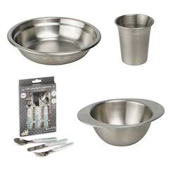 Puériculture-Pack repas inox