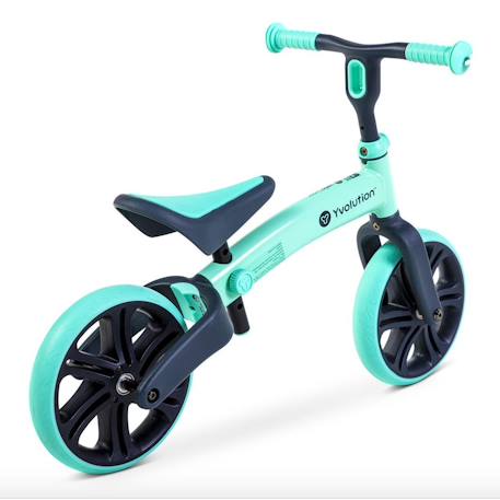 Draisienne d'apprentissage évolutive junior Bleu+Vert+Vert 1 9 - vertbaudet enfant 