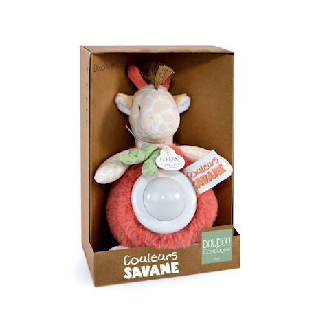 Peluche veilleuse girafe 15 cm Rouge 3 - vertbaudet enfant 