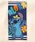 Serviette de plage stitch aloha coton Bleu 2 - vertbaudet enfant 