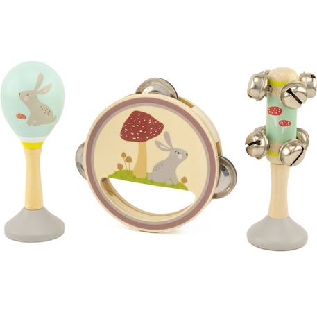 Set musical lapin Beige 1 - vertbaudet enfant 