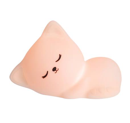 Veilleuse stella chat avec télécommande Blanc 4 - vertbaudet enfant 