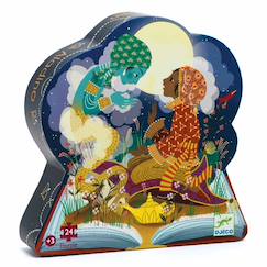 Jouet-Jeux éducatifs-Puzzles-Puzzle aladin 24 pièces
