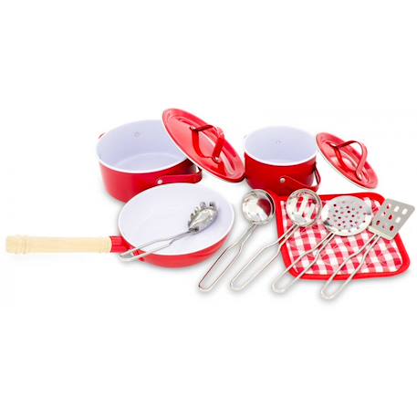 Mallette batterie de cuisine Rouge 2 - vertbaudet enfant 