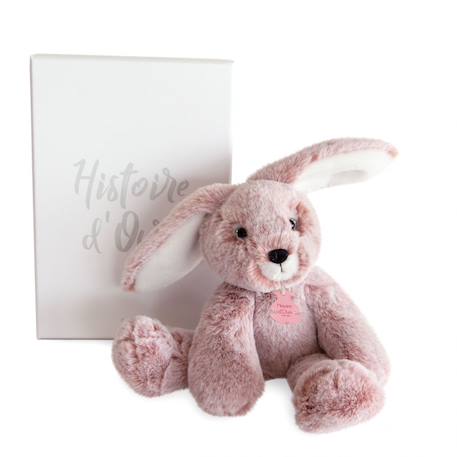 Peluche lapin rose sweety mousse 25 cm Rose 4 - vertbaudet enfant 