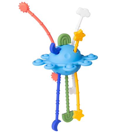 Jouet sensoriel planète multicolore Bleu+Violet 2 - vertbaudet enfant 