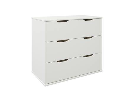 Lit mi-hauteur avec bureau et commode jade Blanc 4 - vertbaudet enfant 