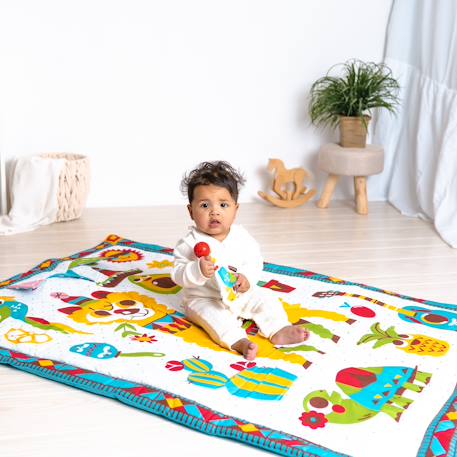 Tapis d'activités fiesta playmat to bag Multicolor 6 - vertbaudet enfant 