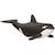 Wild life bébé orque Noir et blanc 1 - vertbaudet enfant 