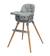 Chaise haute bébé 4 en 1 avista 2 Tinted gray 1 - vertbaudet enfant 