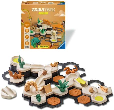 Gravitrax junior starter set - désert Orange 2 - vertbaudet enfant 