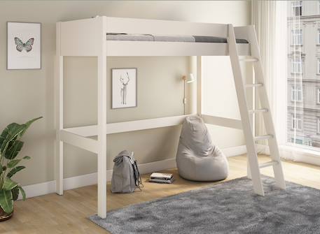 Lit mezzanine soho Blanc 3 - vertbaudet enfant 