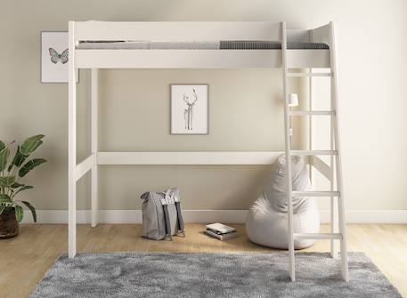 Lit mezzanine soho Blanc 1 - vertbaudet enfant 