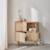 Commode enfant décor bois 4 portes en cannage Naturel 3 - vertbaudet enfant 