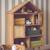 Etagère bibliothèque décor bois, 7 compartiments et 2 portes en cannage Naturel 3 - vertbaudet enfant 
