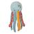 Peluche méduse Bleu 1 - vertbaudet enfant 