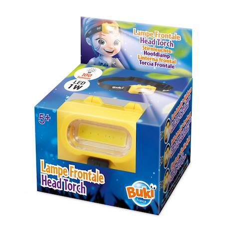 Lampe frontale pour enfant Jaune 2 - vertbaudet enfant 