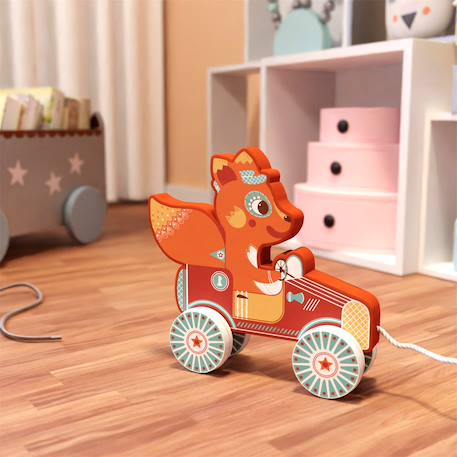 Renard à trainer Orange 4 - vertbaudet enfant 