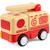 Routoudou - mini camion de pompier Rouge 1 - vertbaudet enfant 