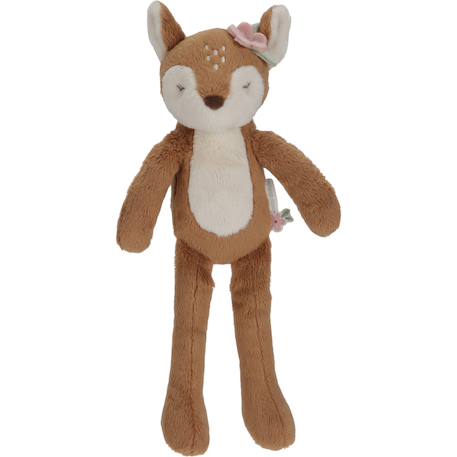 Peluche faon fairy garden (10 cm) Rose, beige, marron 2 - vertbaudet enfant 