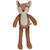 Peluche faon fairy garden (10 cm) Rose, beige, marron 2 - vertbaudet enfant 