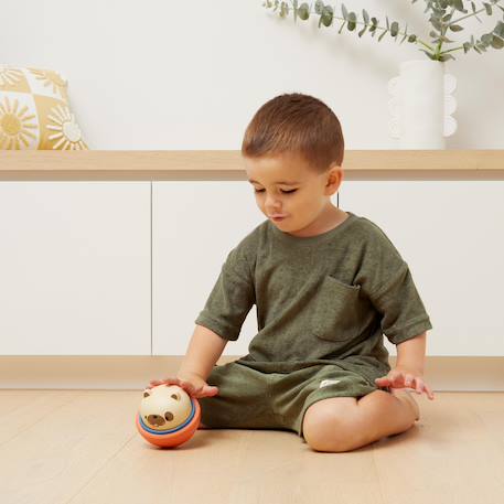 Chien culbuto et véhicule à friction Rose 5 - vertbaudet enfant 