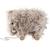Jouet à tirer en bois mammouth neo Gris, beige 1 - vertbaudet enfant 