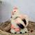 Peluche poule poulette 20 cm Beige 2 - vertbaudet enfant 
