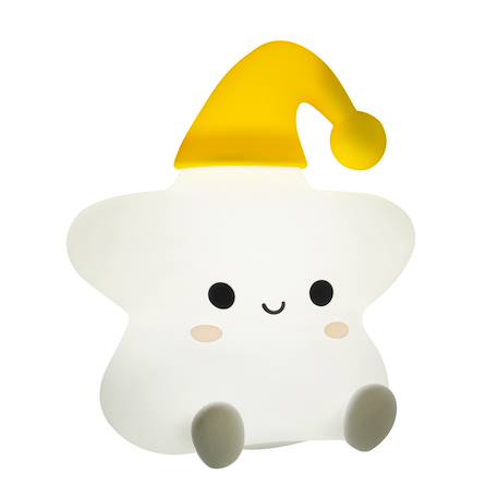 Veilleuse etoile joy avec télécommande Blanc 1 - vertbaudet enfant 
