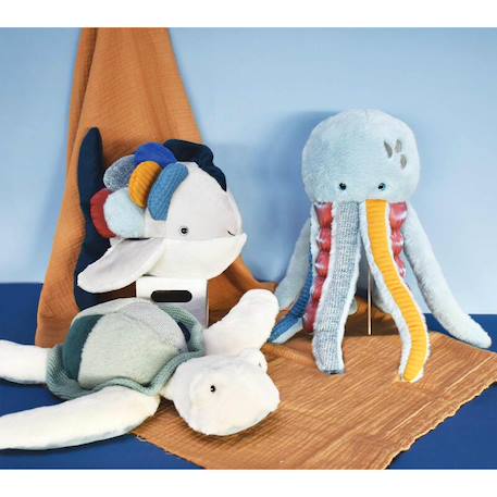 Peluche tortue de mer Vert 4 - vertbaudet enfant 