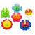 Lot de 6 toupies bébêtes Rouge 2 - vertbaudet enfant 