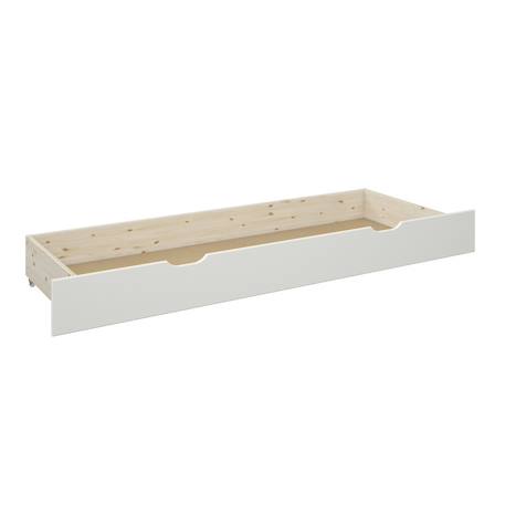 Tiroir de rangement pin massif  sam Blanc 1 - vertbaudet enfant 