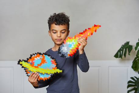 Puzzle l'espace  500 pcs Multicolore 2 - vertbaudet enfant 