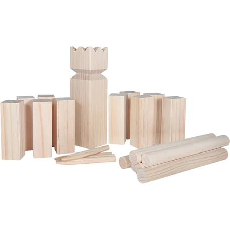 Jeu d'échecs suédois, 16 pièces en filet Beige 2 - vertbaudet enfant 