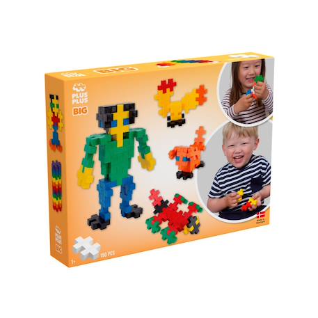 Big basic 150 pcs Multicolore 1 - vertbaudet enfant 