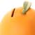 Tirelire orange martin (12 x 13 cm) Orange, vert, bleu 3 - vertbaudet enfant 