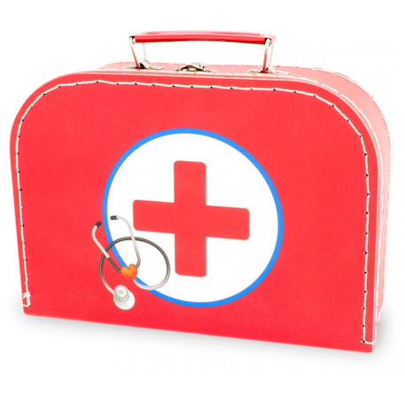 Mallette hôpital Rouge 3 - vertbaudet enfant 